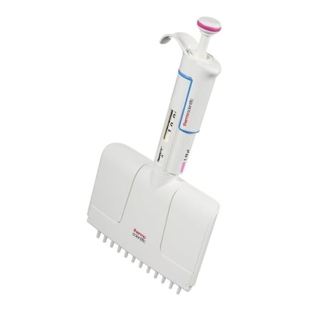 Thermo Fisher Scientific Finnpipette™ F1 Manual 12-Channel Pipette, 1-10 µL, 4661040N